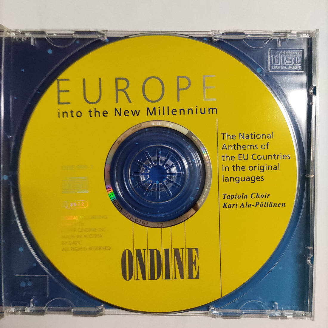 ซีดี Tapiolan Kuoro, Kari Ala-Pöllänen - Europe Into The New Millennium CD NM or M-