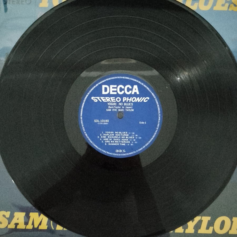 แผ่นเสียง Sam Taylor - Yogiri No Blues Sam Taylor In Japan Vinyl VG+