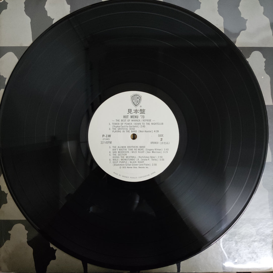 แผ่นเสียง Various – Hot Menu '73 -The Best Of Warner/Reprise/Atlantic Vinyl VG+ 2LPs