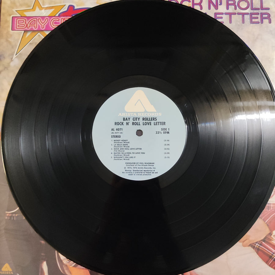 แผ่นเสียง Bay City Rollers - Rock N' Roll Love Letter Vinyl VG+