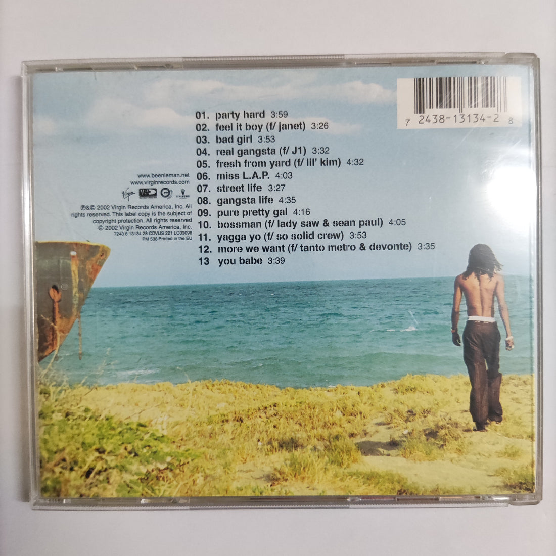 ซีดี Beenie Man - Tropical Storm CD VG+