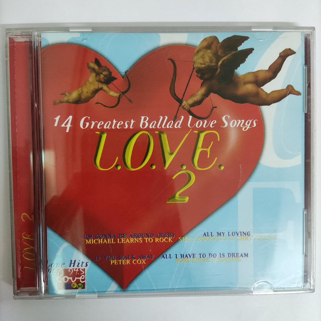 ซีดี Various - 14 Greatest Ballad Love Songs L.O.V.E.2 CD VG+