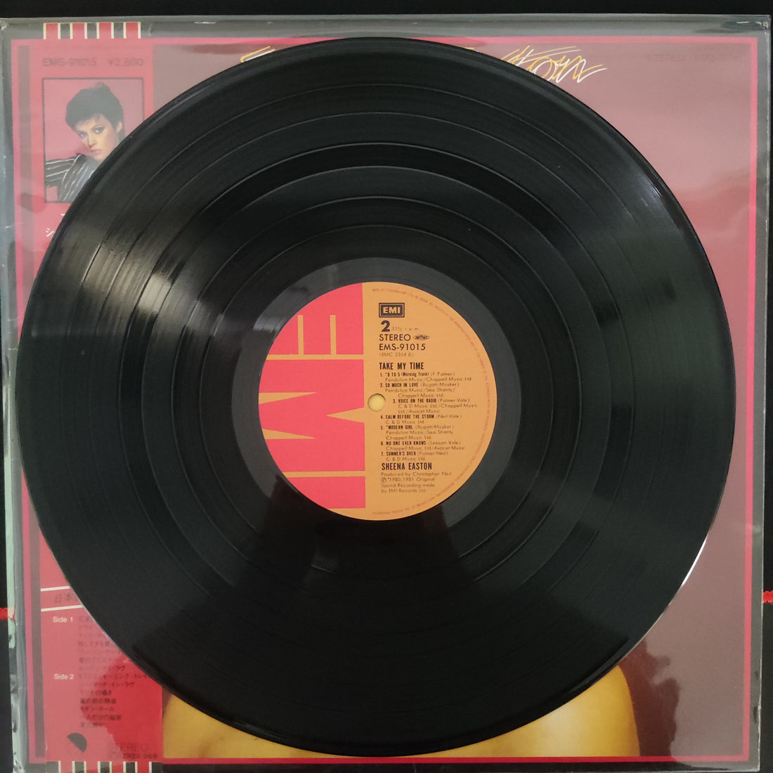 แผ่นเสียง Sheena Easton - Take My Time Vinyl VG+