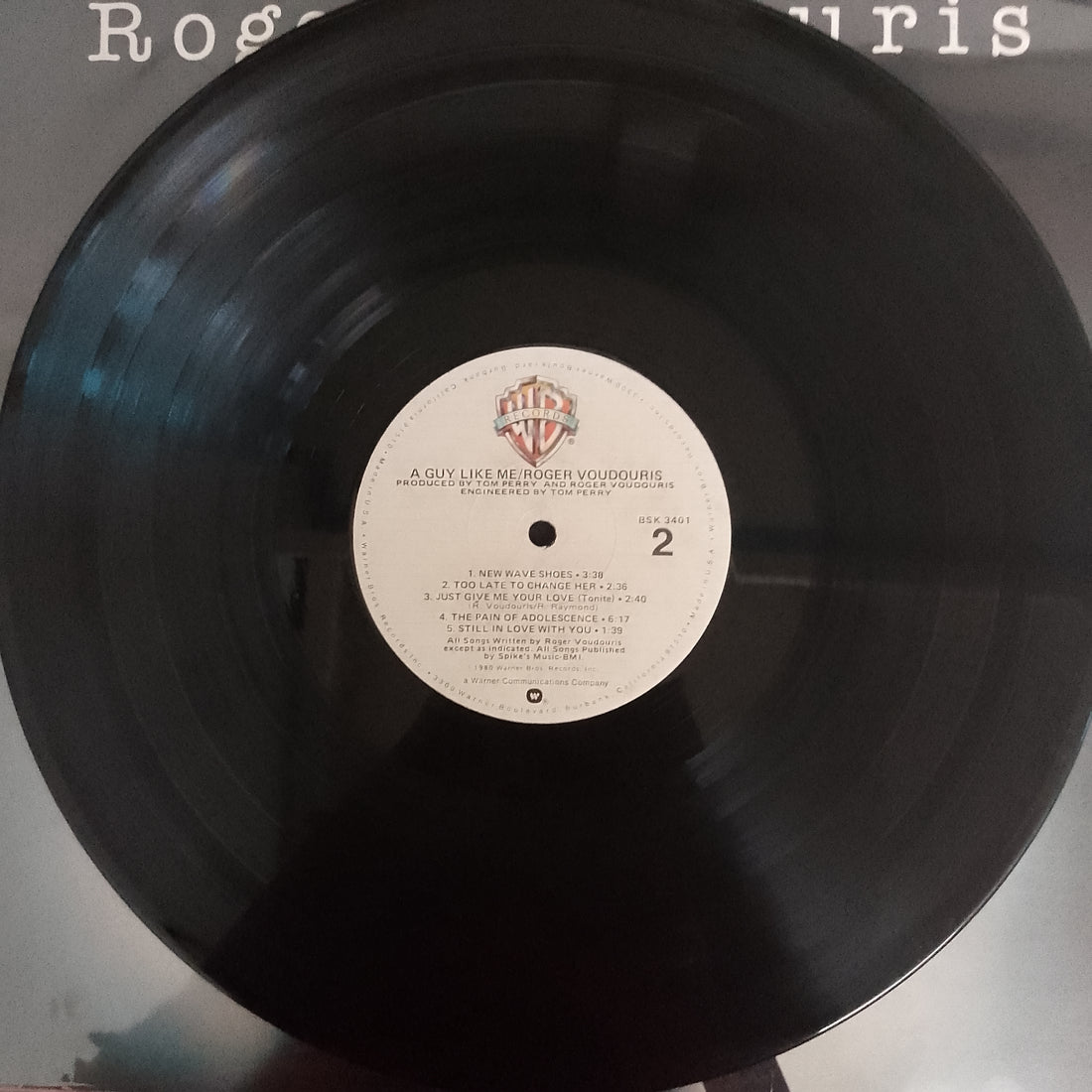 แผ่นเสียง Roger Voudouris - A Guy Like Me Vinyl VG+