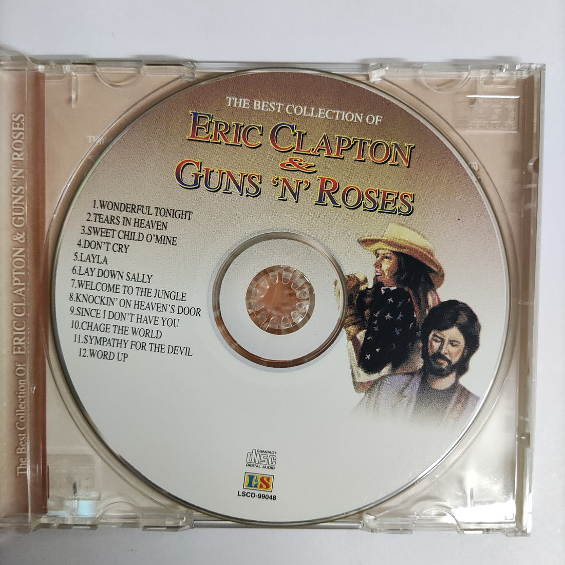 ซีดี Eric Clapton & Guns N Roses - The Best Collection CD VG+