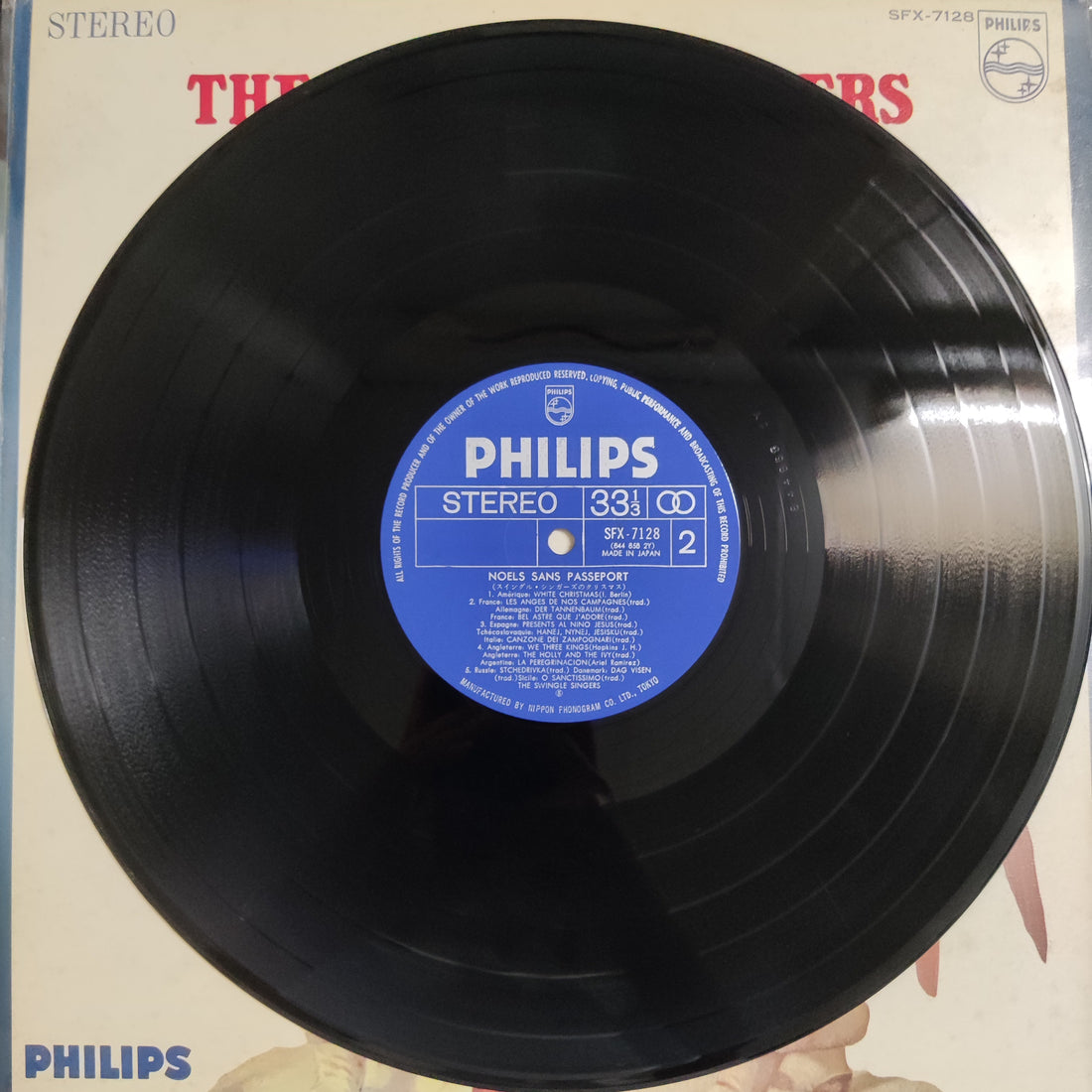 แผ่นเสียง The Swingle Singers - Christmas Carol Vinyl VG+