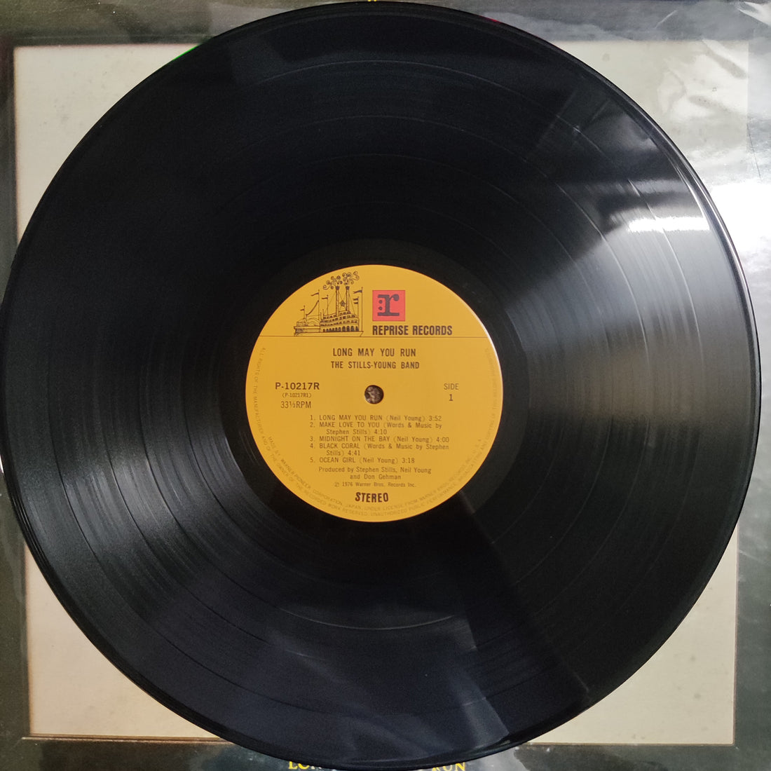 แผ่นเสียง The Stills-Young Band - Long May You Run Vinyl VG+