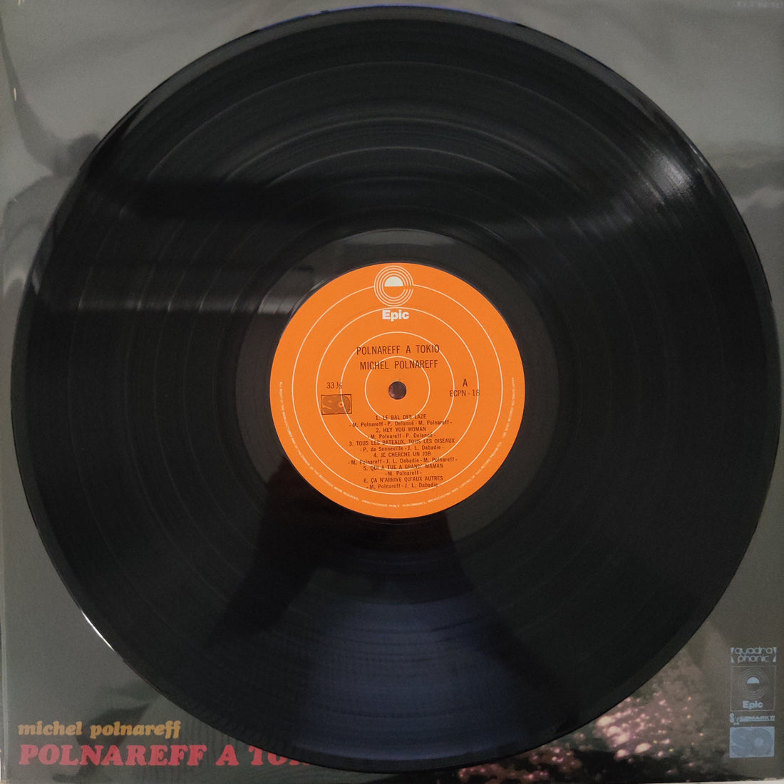แผ่นเสียง Michel Polnareff - Polnareff A Tokio Vinyl VG+