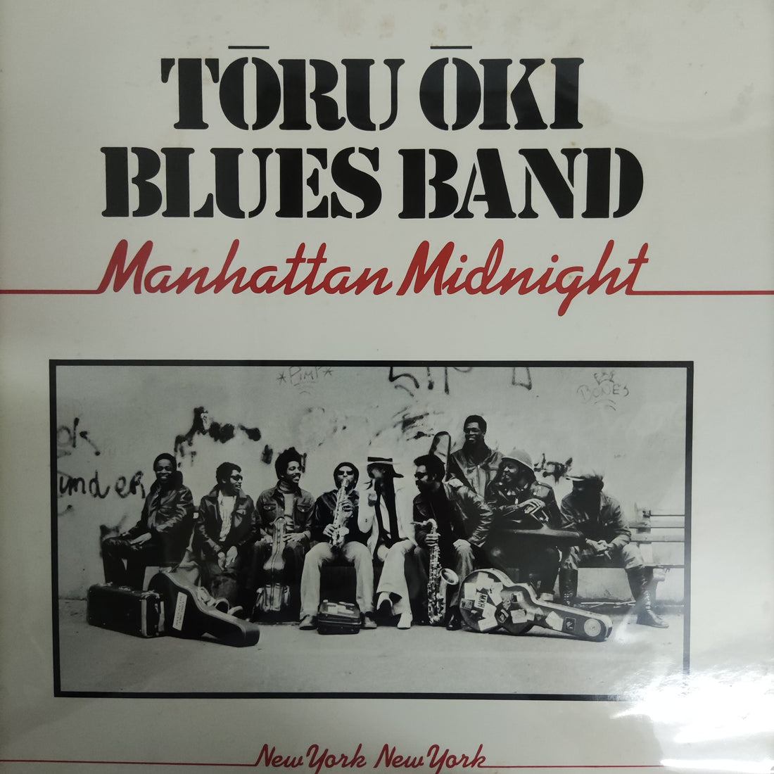 แผ่นเสียง Toru Oki Blues Band - Manhattan Midnight Vinyl VG+