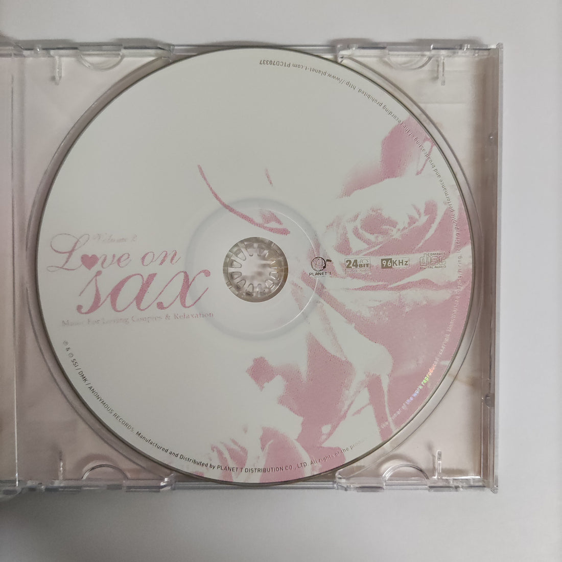 ซีดี Various - Love On Sax Music For Loving Couples & Relaxation CD NM