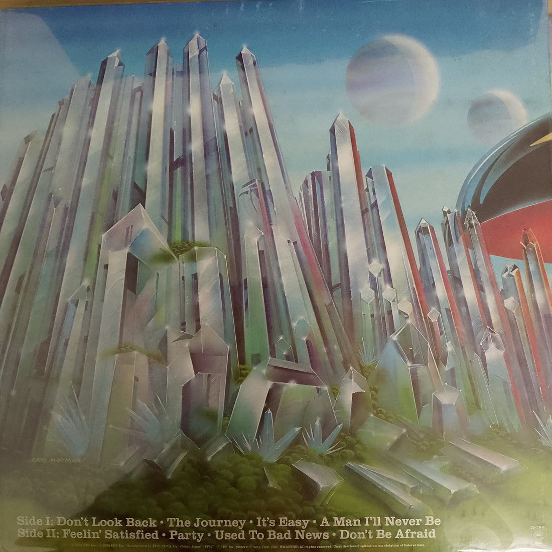 แผ่นเสียง Boston - Don't Look Back Vinyl VG+