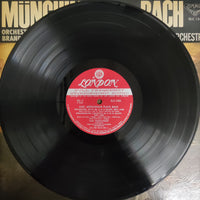 แผ่นเสียง Johann Sebastian Bach - Münchinger Plays Bach Orchestral Suites Nos.2 And 3 Brandenburg Concerto No.5 The Stuttgart Chamber Orchestra Vinyl VG+