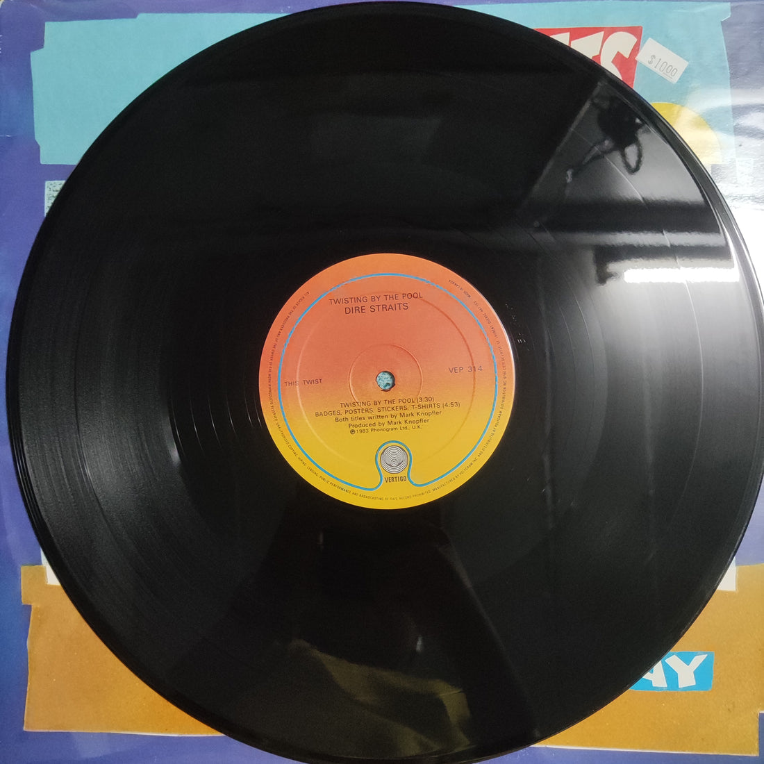 แผ่นเสียง Dire Straits – Twisting By The Pool Vinyl VG+