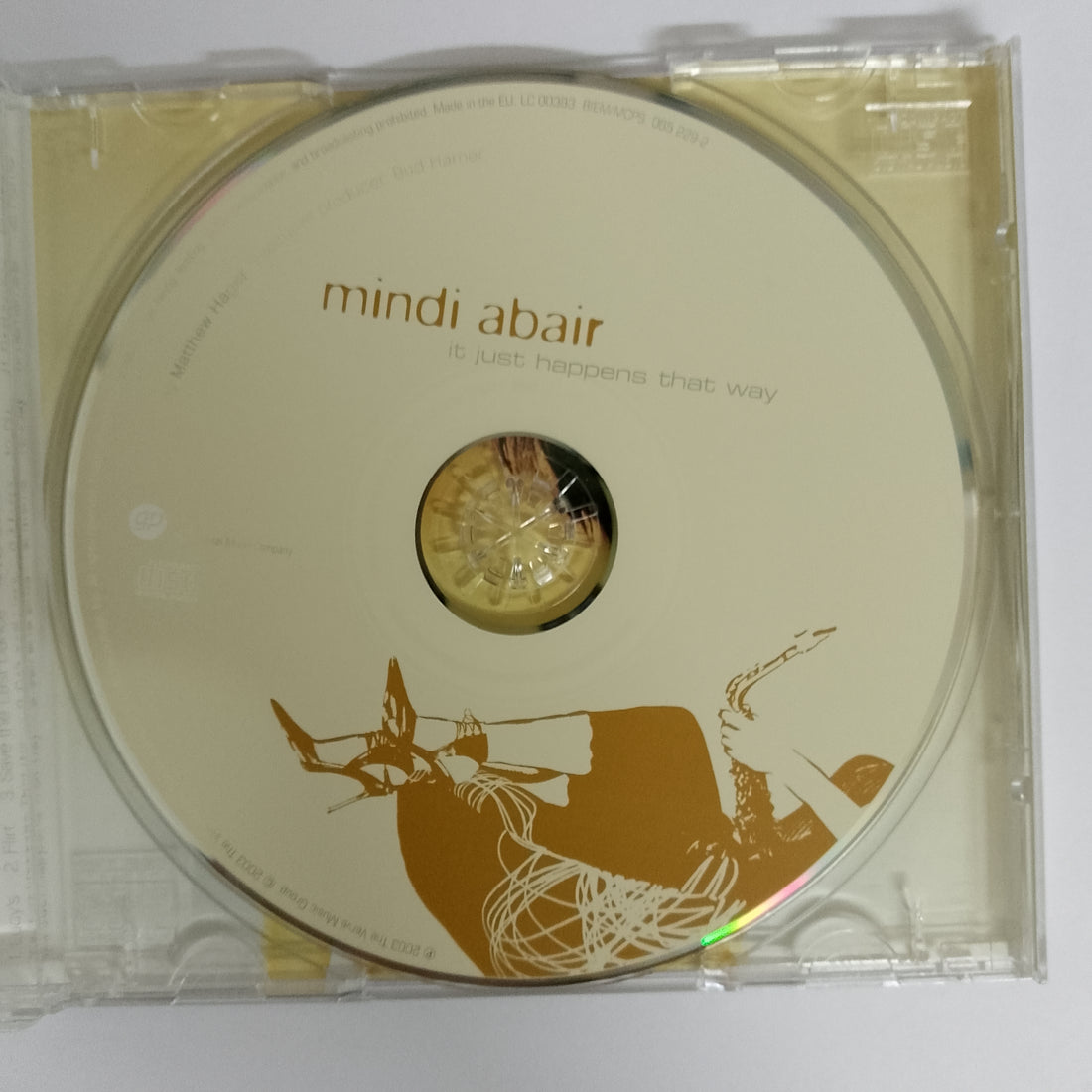 ซีดี Mindi Abair - It Just Happens That Way CD NM