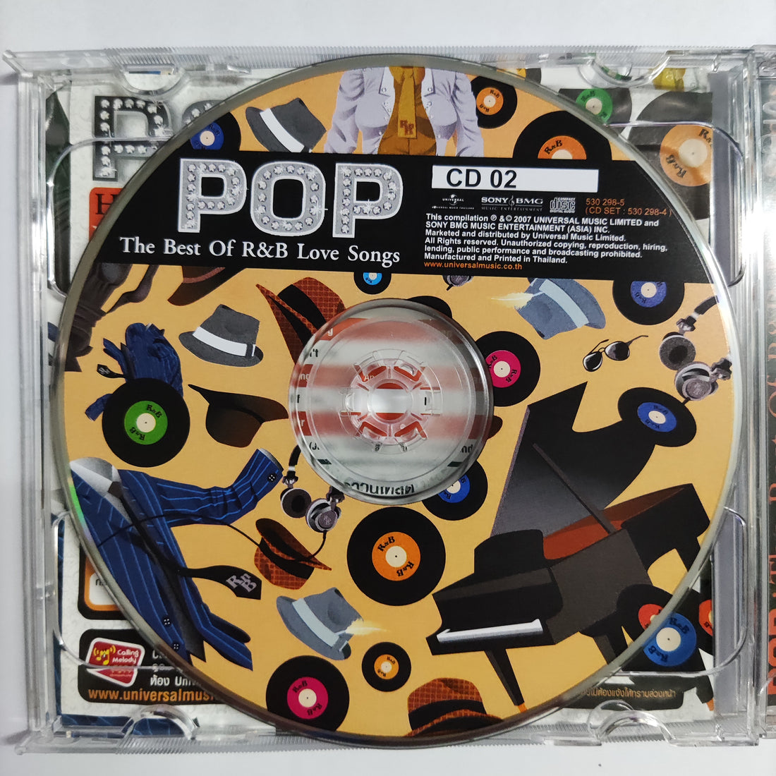 ซีดี Various - Pop The Best Of R&B Love Song CD VG+ 2CDs