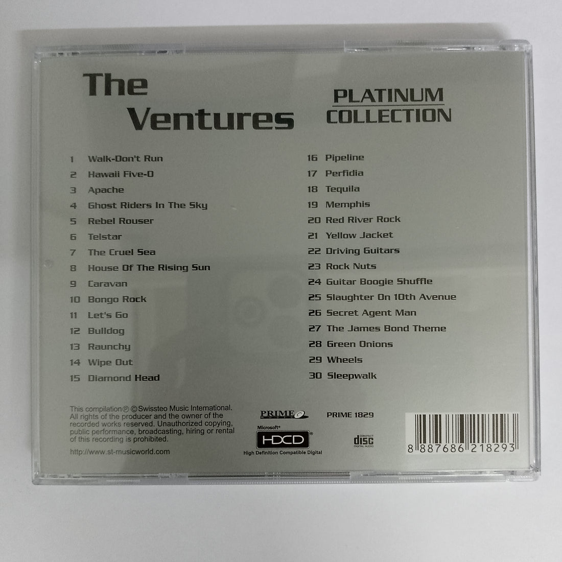 ซีดี The Ventures - Platinum Collection CD NM