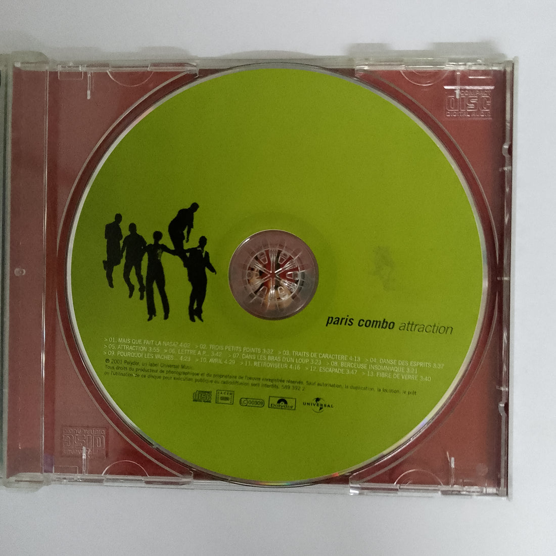 ซีดี Paris Combo - Attraction CD VG+