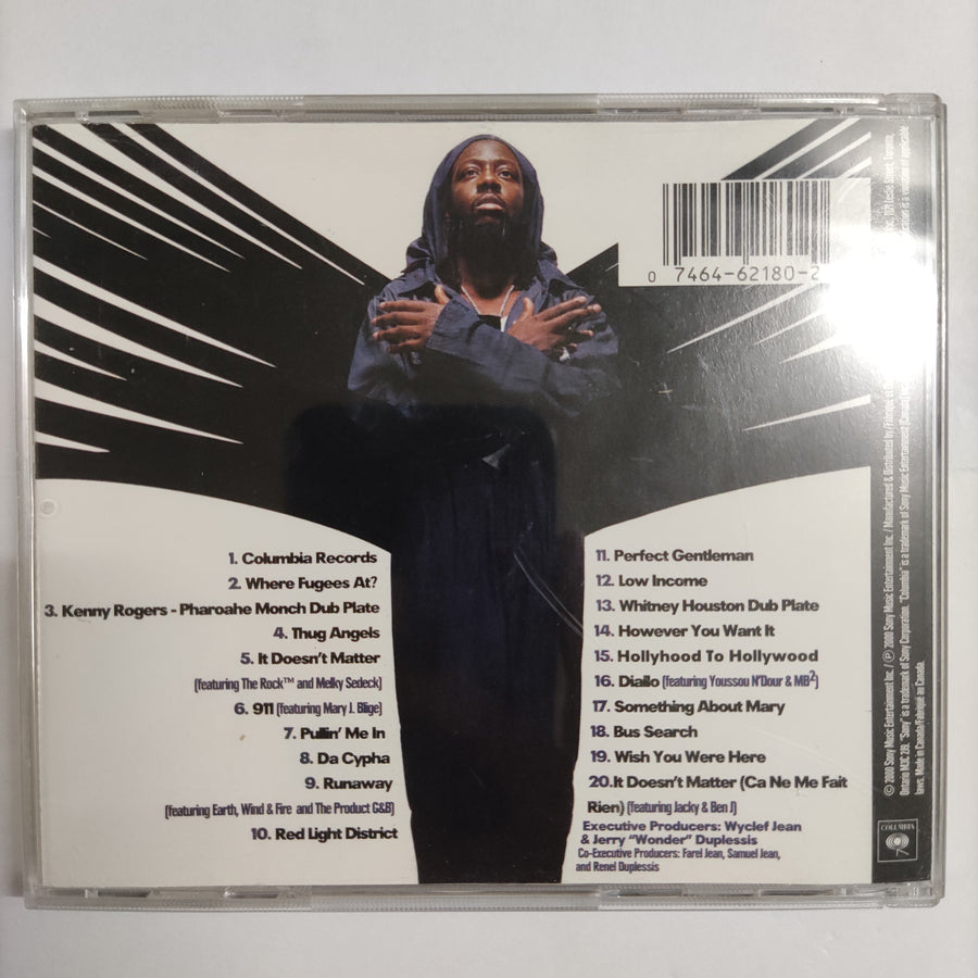 ซีดี Wyclef Jean - The Ecleftic 2 Sides II A Book CD NM or M-