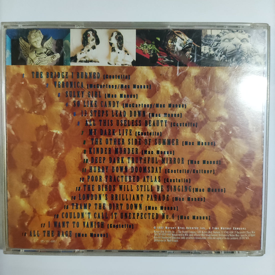 ซีดี Elvis Costello - Extreme Honey: The Very Best Of The Warner Bros. Years CD VG+