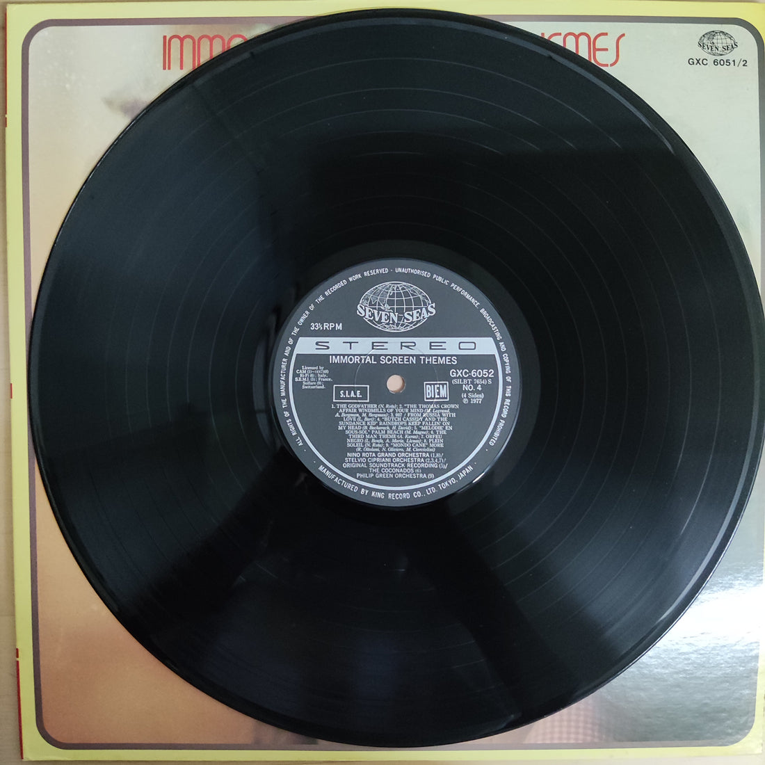 แผ่นเสียง Various - Immortal Screen Themes Vinyl VG+ 2LPs