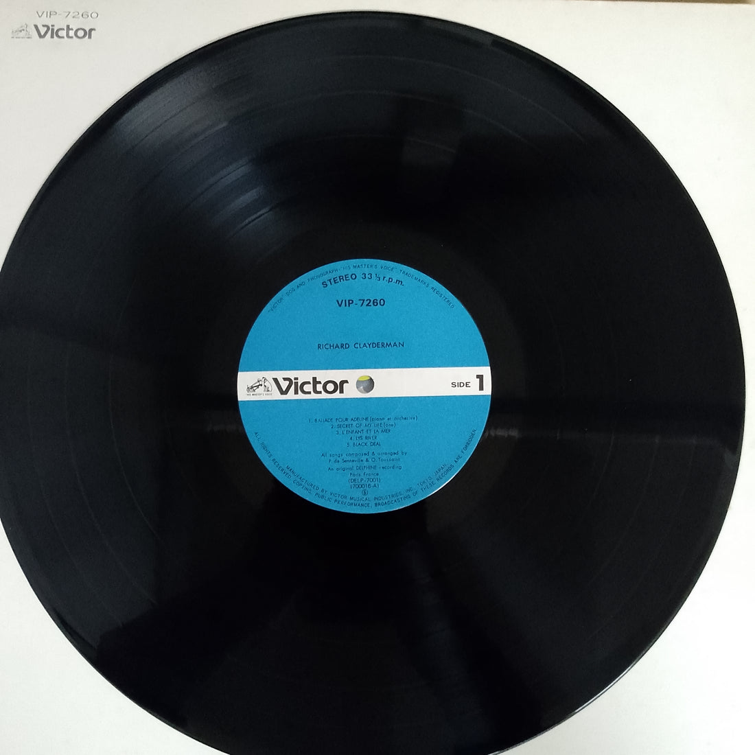 แผ่นเสียง Richard Clayderman - Piano Et Orchestre Vinyl VG+