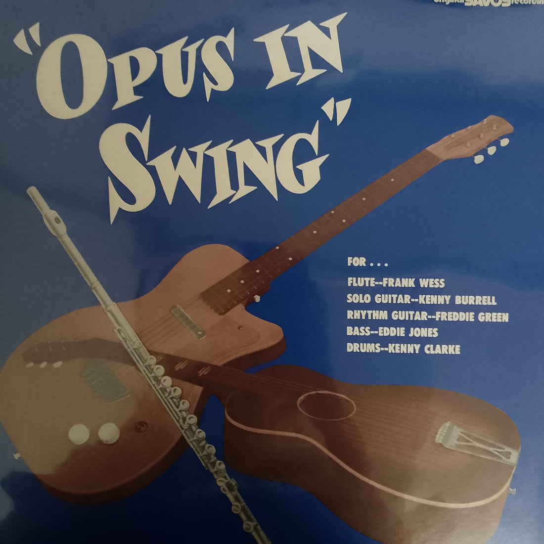 แผ่นเสียง Frank Wess, Kenny Burrell, Freddie Green, Eddie Jones, Kenny Clarke - Opus In Swing Vinyl VG+