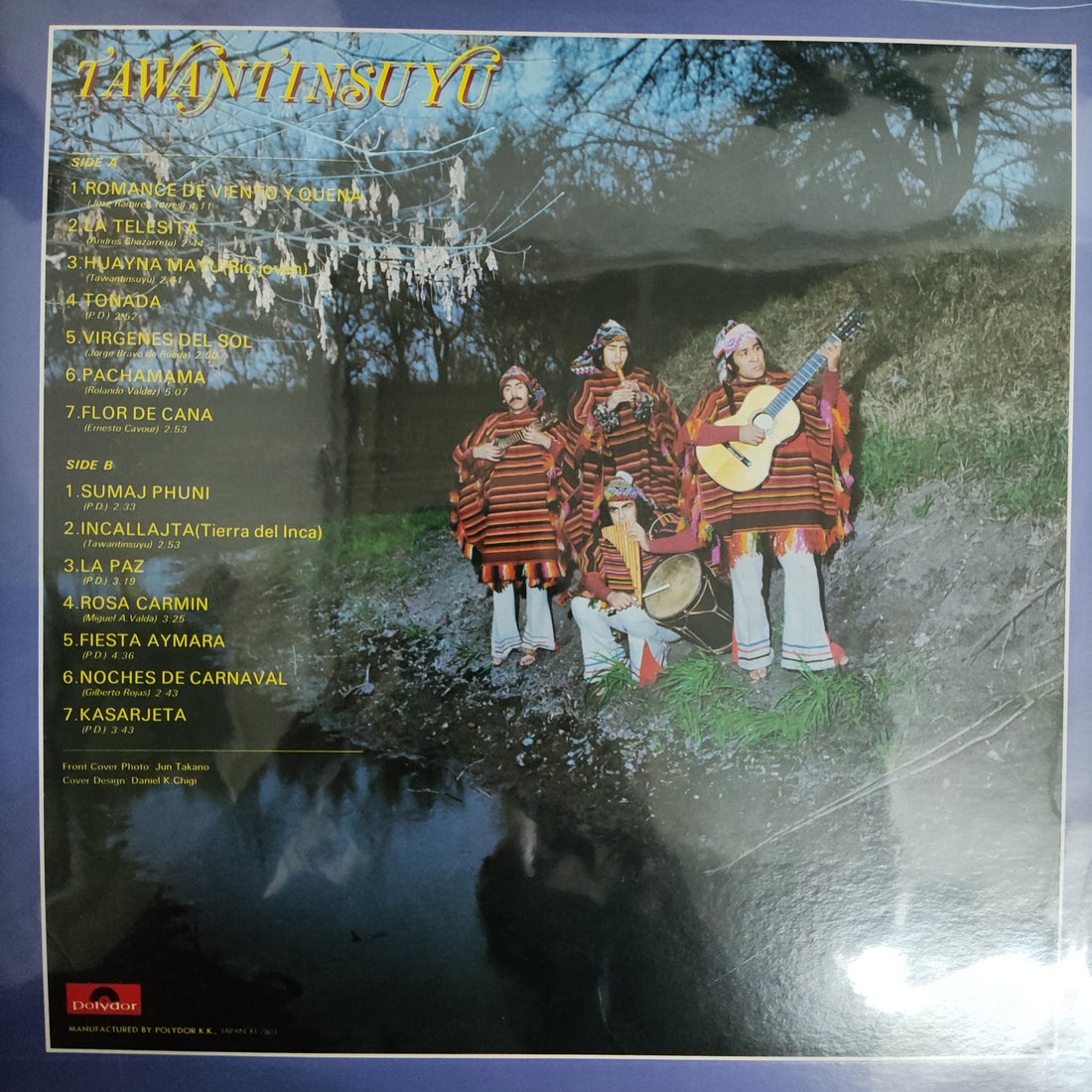 แผ่นเสียง Tawantinsuyu - Romance De Viento Y Quena Vinyl VG+