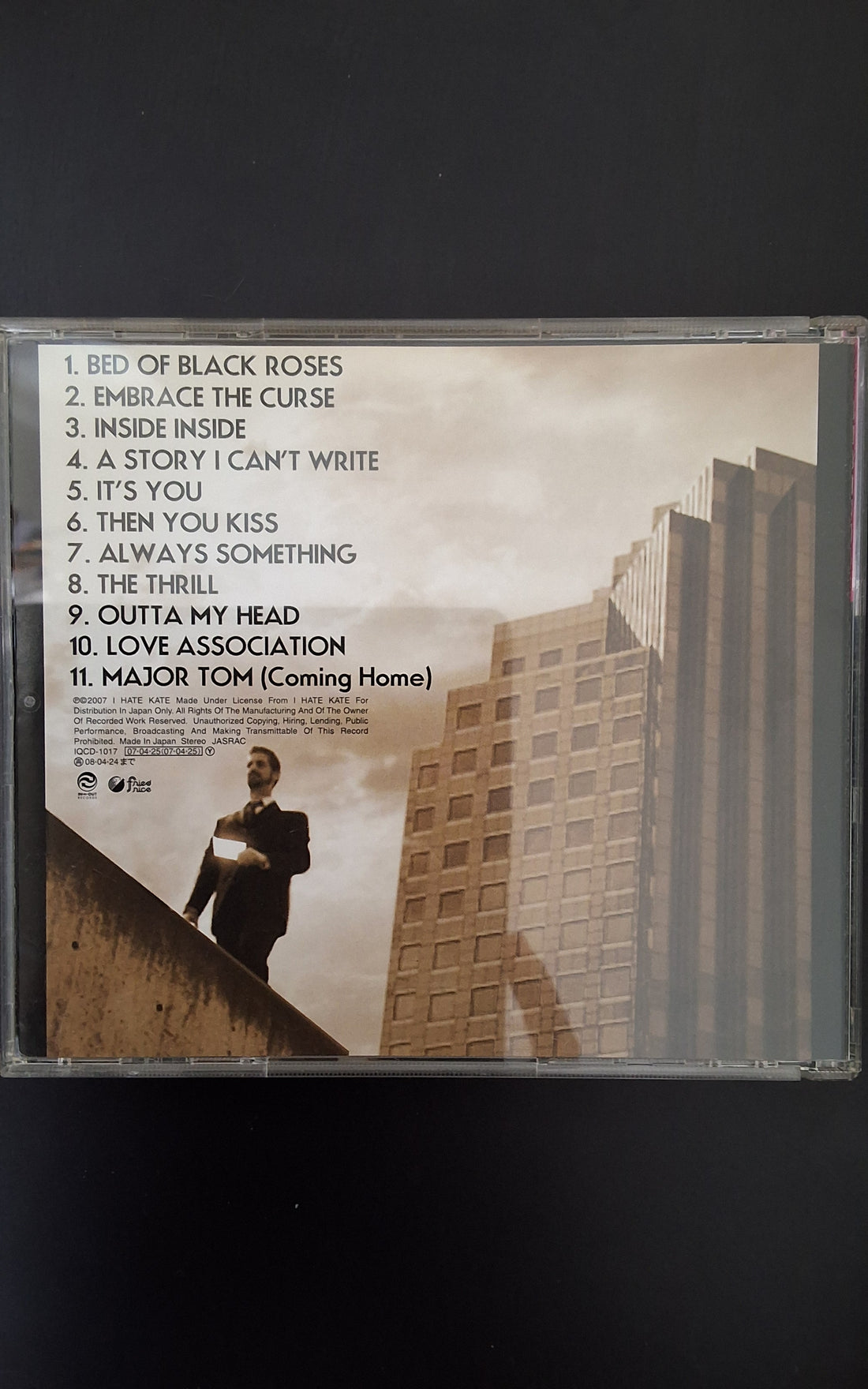 ซีดี I Hate Kate - Embrace The Curse CD VG+