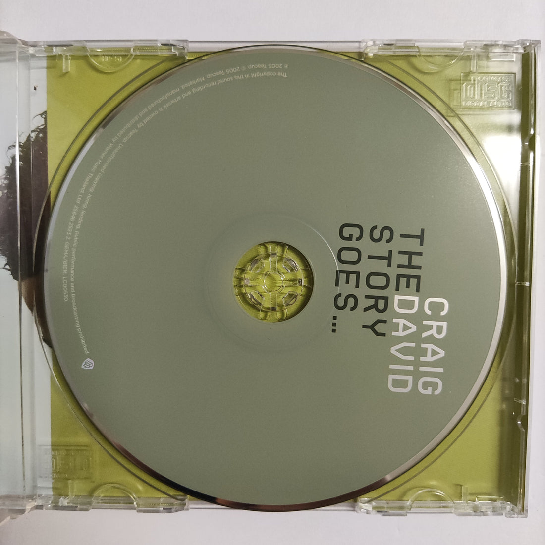 ซีดี Craig David - The Story Goes... CD VG+