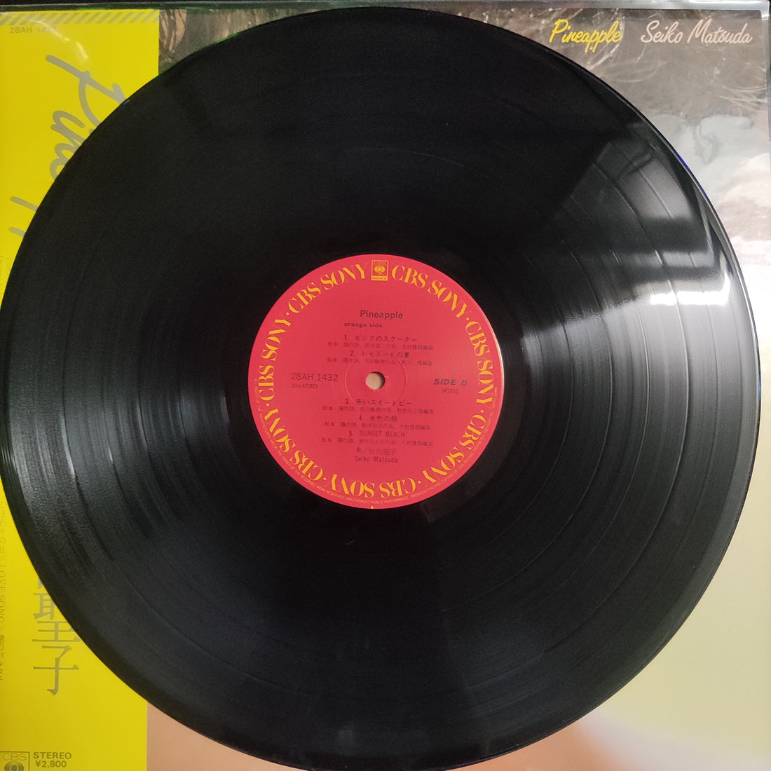 แผ่นเสียง Seiko Matsuda = Seiko Matsuda - Pineapple = パイナップル Vinyl VG+