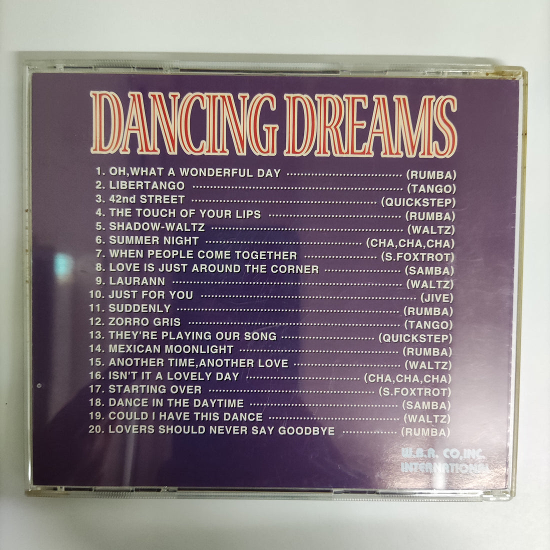 ซีดี Various - Dancing Dreams CD VG+