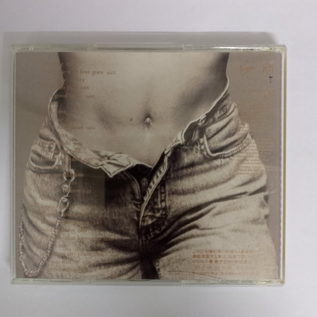 ซีดี Janet Jackson - janet. CD VG+