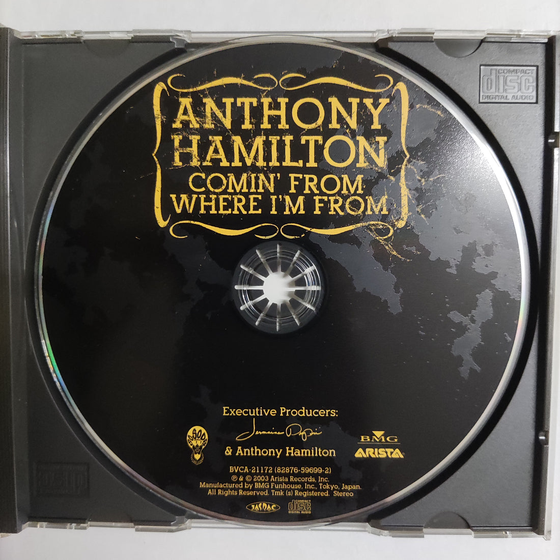 ซีดี Anthony Hamilton - Comin' From Where I'm From CD NM or M-