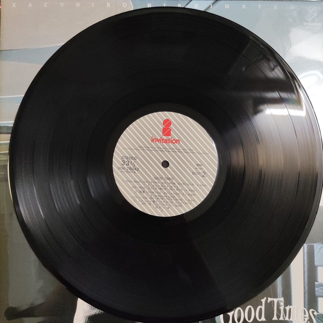 แผ่นเสียง Kazuhiro Nishimatsu = Kazuhiro Nishimatsu - Good Times = グッド・タイムス Vinyl VG+