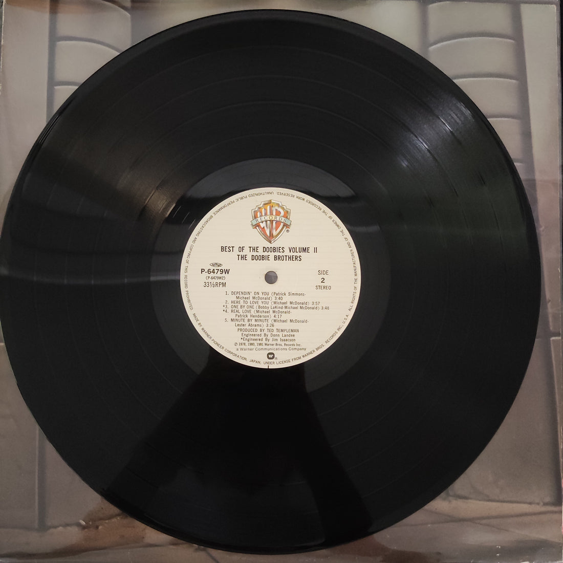 แผ่นเสียง The Doobie Brothers - Best Of The Doobies - Volume II Vinyl VG+