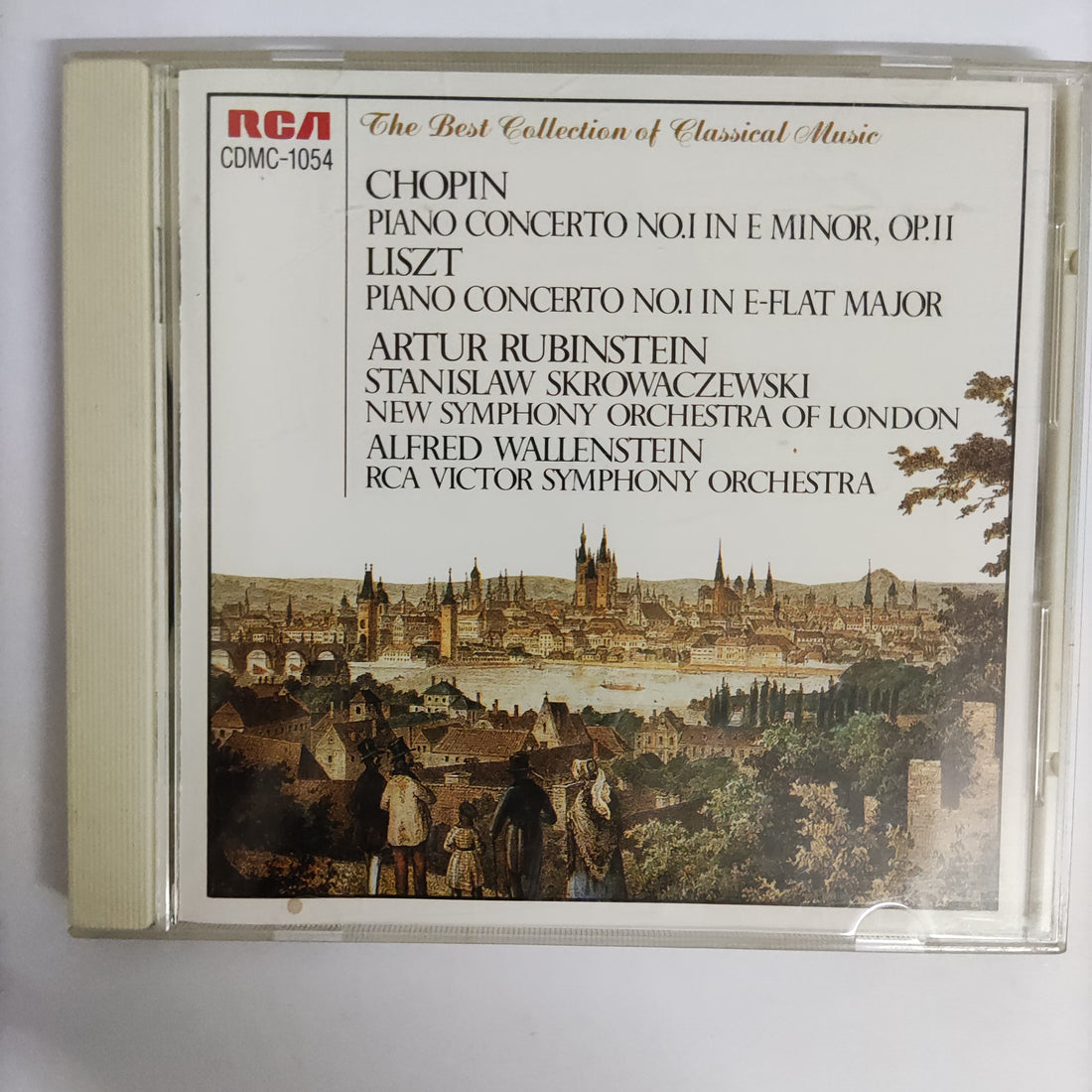 ซีดี Stanislaw Skrowaczewski / New Symphony Orchestra Of London / Artur Rubinstein Piano - The Best Collection Of Classical Music CD VG+