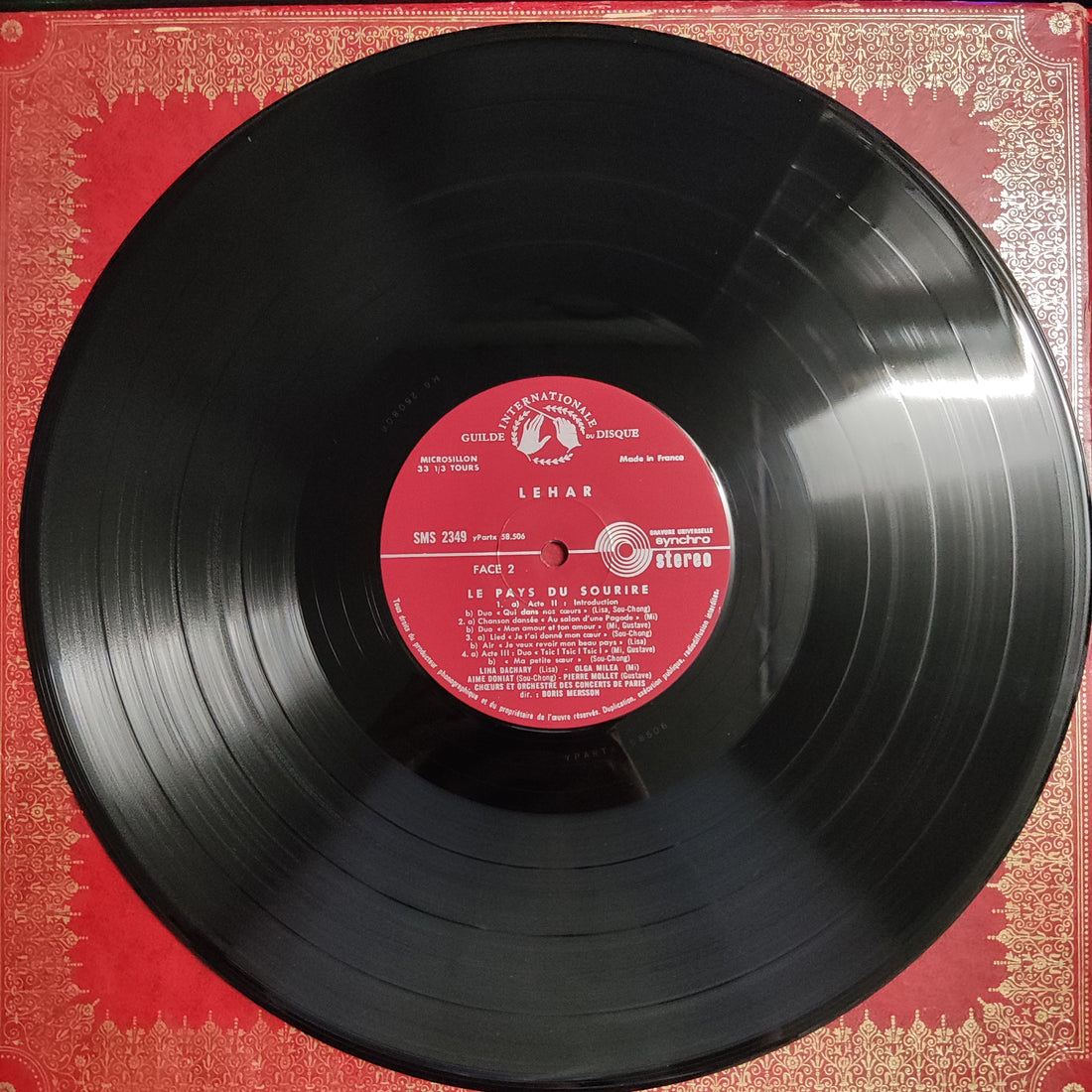 แผ่นเสียง Various - Operettes Celebres Vinyl VG+ 10LPs