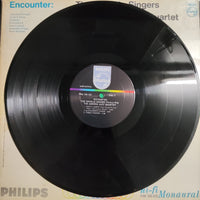 แผ่นเสียง Les Swingle Singers With The Modern Jazz Quartet - Encounter: The Swingle Singers Perform With The Modern Jazz Quartet Vinyl VG+