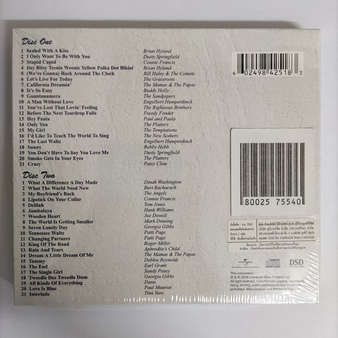 ซีดี Various - Metropolis Memories CD M 2CDs