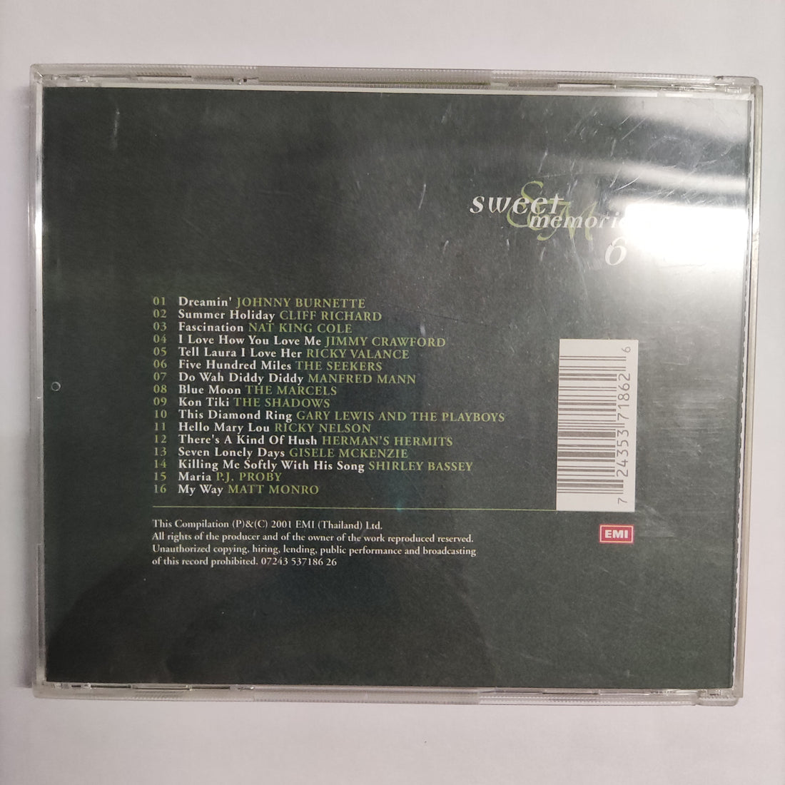 ซีดี Various - Sweet Memories 6 CD VG+