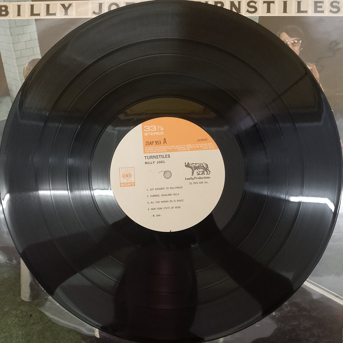 แผ่นเสียง Billy Joel - Turnstiles Vinyl VG+