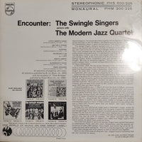 แผ่นเสียง Les Swingle Singers With The Modern Jazz Quartet - Encounter: The Swingle Singers Perform With The Modern Jazz Quartet Vinyl VG+