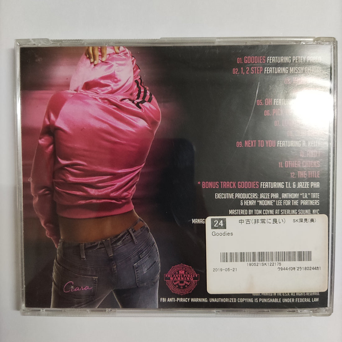 ซีดี Ciara - Goodies CD VG+
