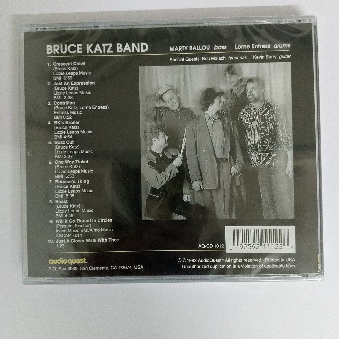 ซีดี Bruce Katz Band - Crescent Crawl CD M