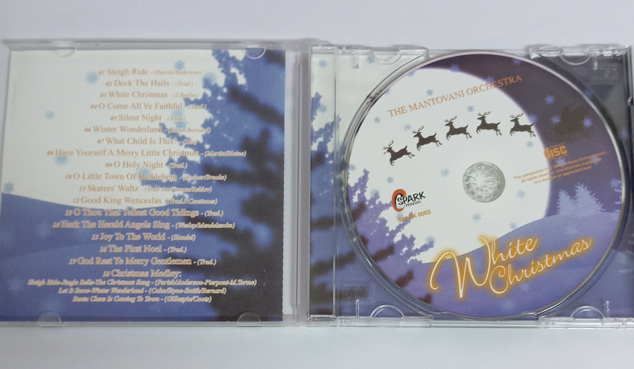 ซีดี The Mantovani Orchestra - White Christmas (CD) (VG+)