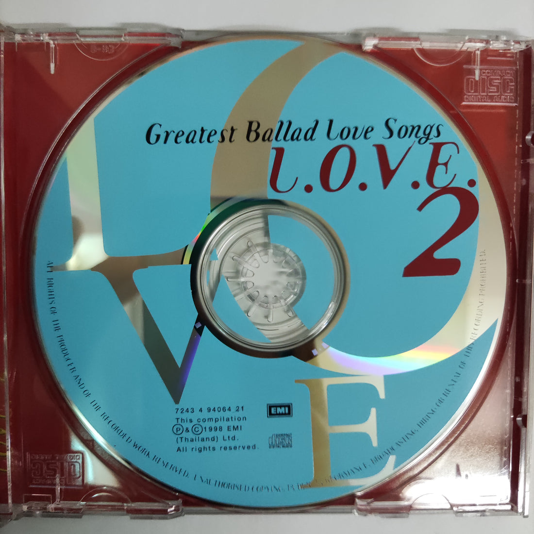 ซีดี Various - 14 Greatest Ballad Love Songs L.O.V.E.2 CD VG+