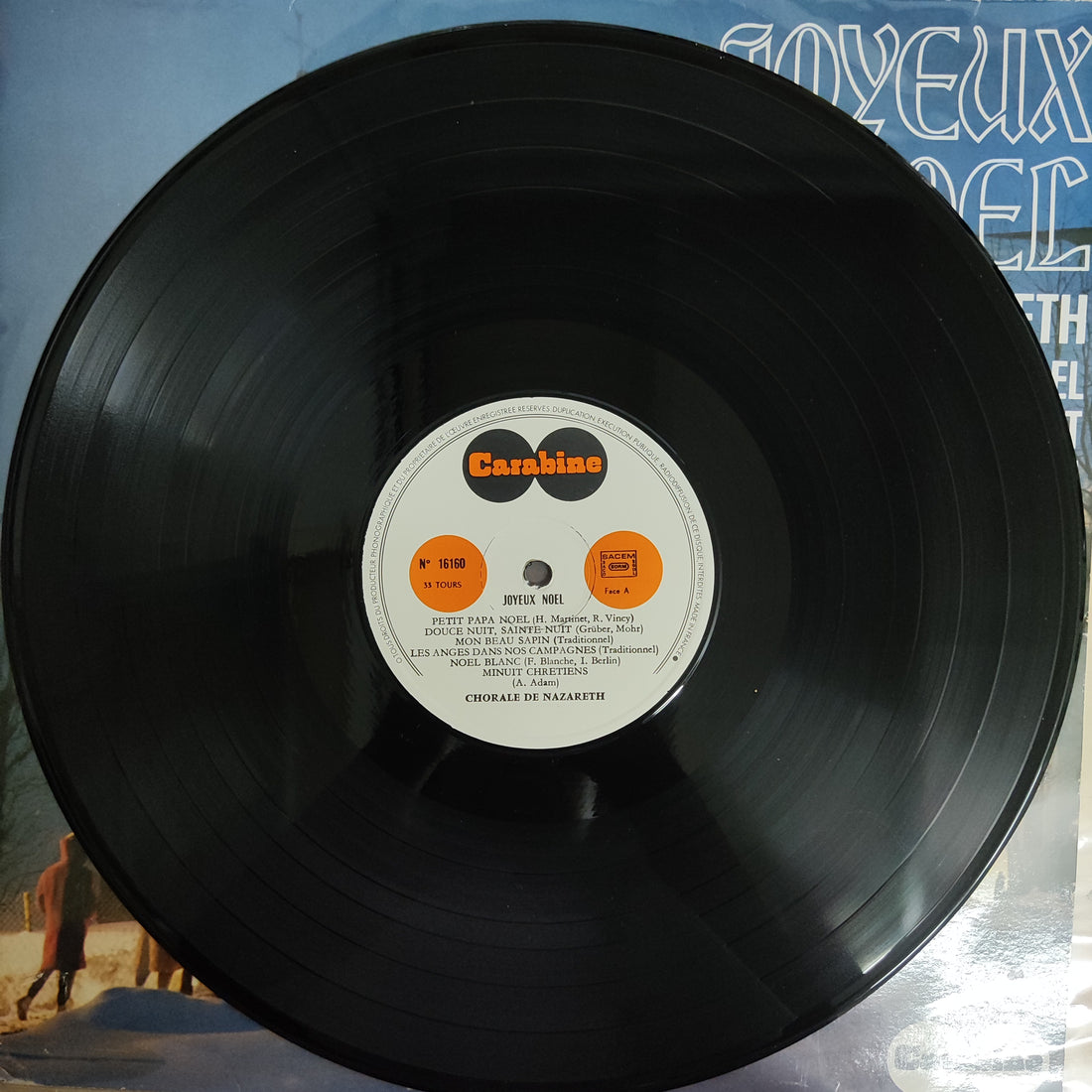 แผ่นเสียง Chorale De Nazareth - Joyeux Noel Vinyl VG+