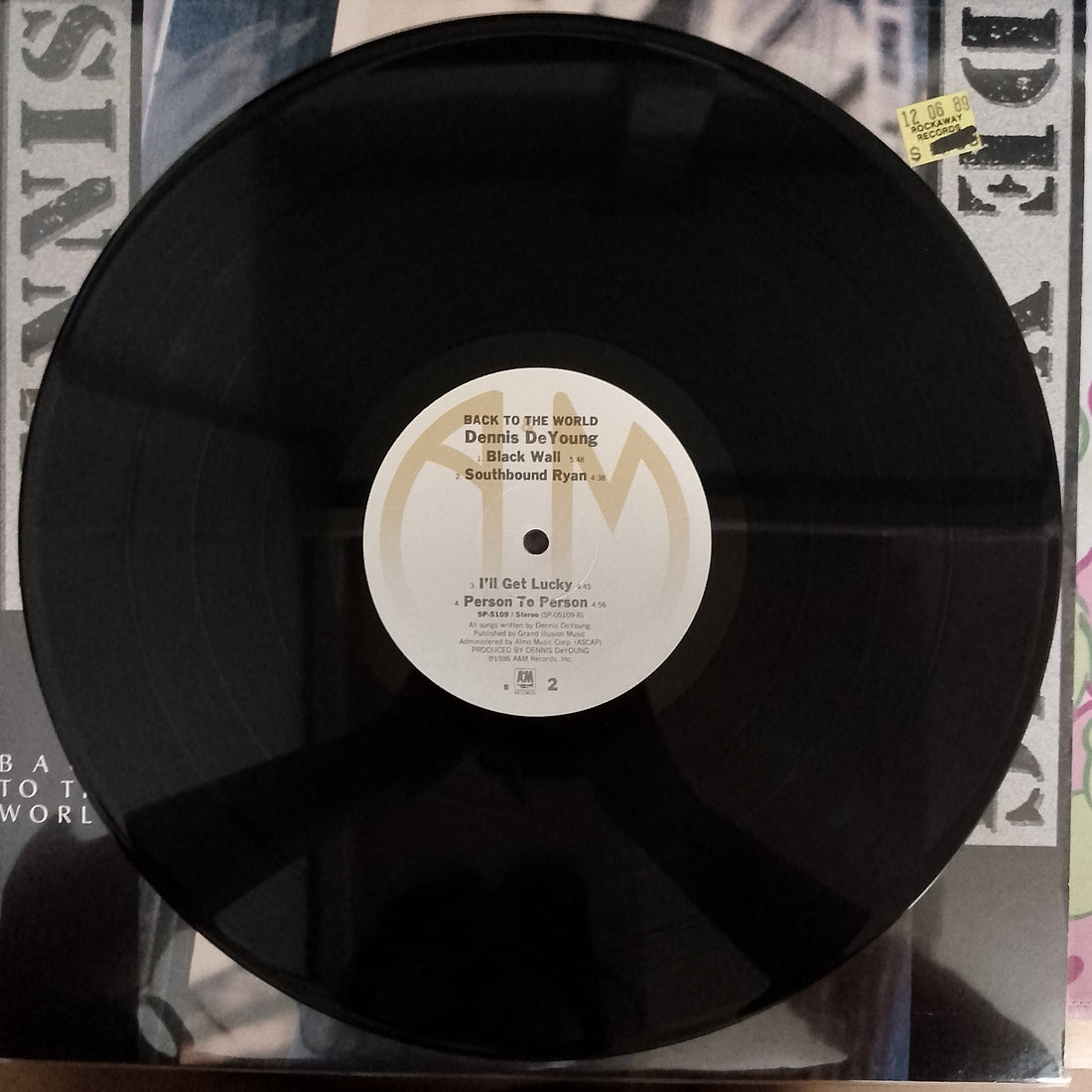 แผ่นเสียง Dennis DeYoung - Back To The World Vinyl VG+