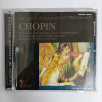 ซีดี Various - The Royal Philharmonic Collection Chopin Works For Solo Piano Including : Scherzo In B Op.20 Fantasy In F Minor Op.49 / Minute Waltz D Flat Polonaise Op.53 Heroic / And Others CD VG+