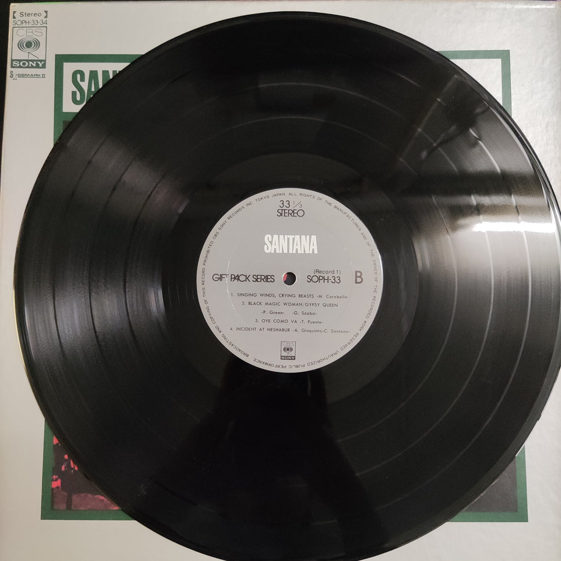 แผ่นเสียง Santana - Gift Pack Series Vinyl VG+ 2LPs